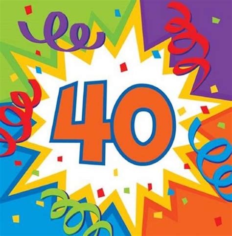 Free 40th Birthday Clipart Images 10 Free Cliparts Download Images On