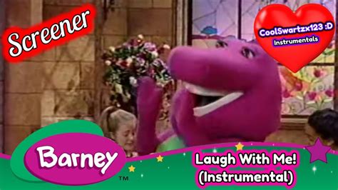 Barney Laugh With Me Instrumental Screener Version Youtube