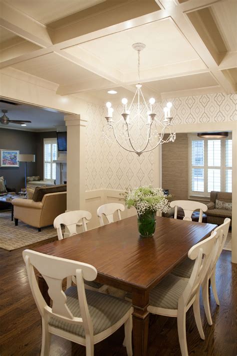 I've got the details on each famous white paint and how to choose the right color. Dining Room - Coffered Ceiling - Sherwin Williams Panda ...