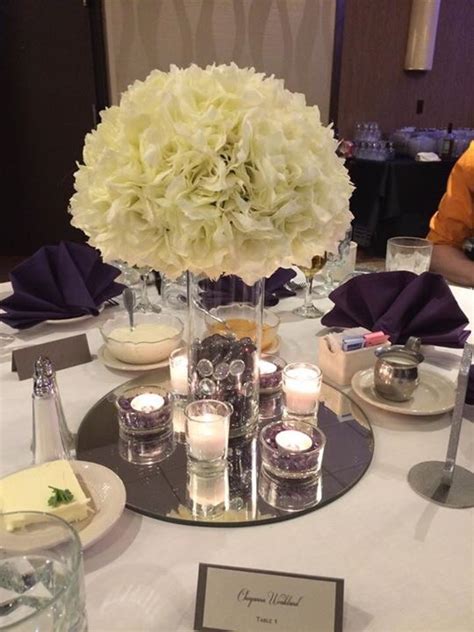 Diy Silk Floral And Candle Centerpiece Weddingbee Photo