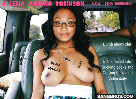 Ebony Cum Dumpster Lena Robinson Degraded Captions