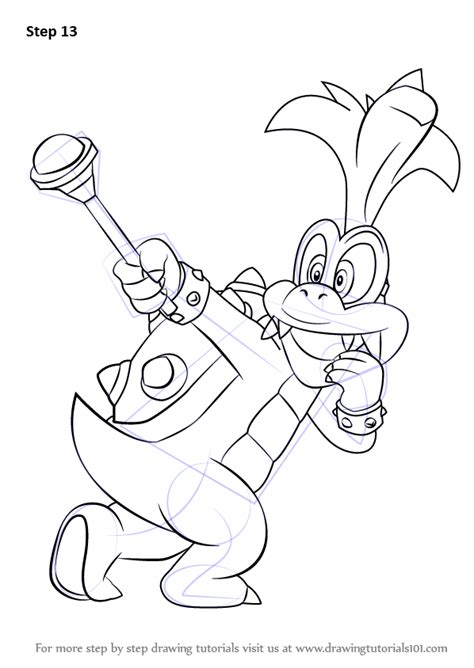 How To Draw Super Mario Bros Iggy Of Koopalings Drawing My Xxx Hot Girl