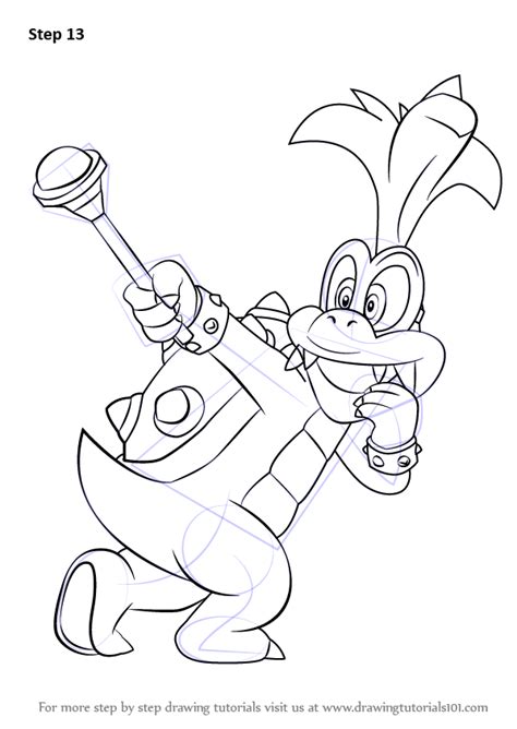 See more ideas about cool coloring pages, coloring pages, mario coloring pages. Learn How to Draw Iggy Koopa from Super Mario (Super Mario ...