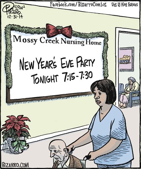 Bizarro Comics ArcaMax Publishing Funny New Year New Year Jokes New Year Cartoon