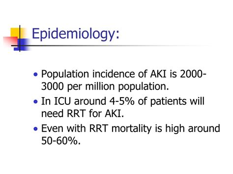 Ppt Acute Kidney Injury Powerpoint Presentation Free Download Id