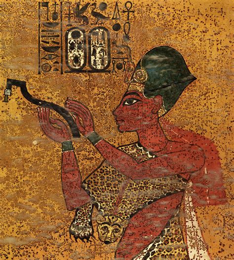 Pharaoh Ay Tomb Of Tutankhamun Painting By Egyptian History Fine Art