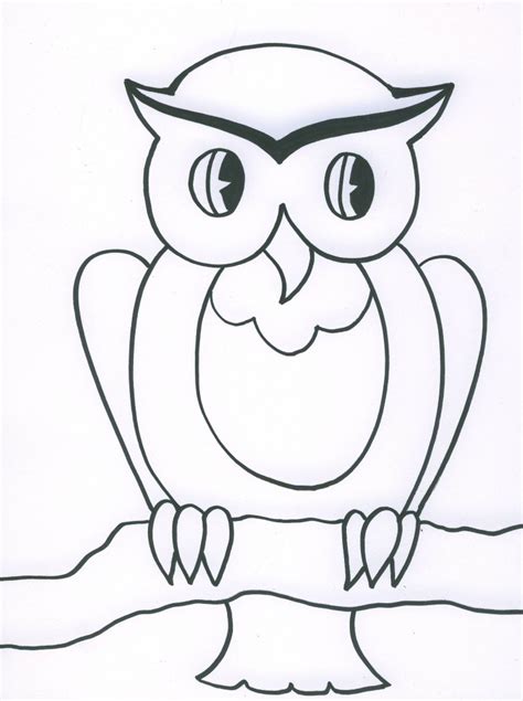 How To Draw A Owl Step By Step For Kids