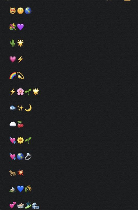 Comment below your fave emoji combos and also if you want to see more cute emoji combinations and i'll try my best to deliver ❤. 🖤 Aesthetic Emoji Combos Indie - 2021