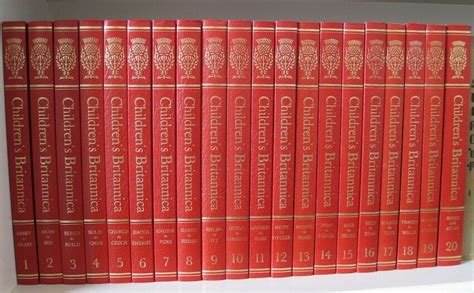 Complete set of Children's Encyclopedia Britannica, 1978. | in Acton ...