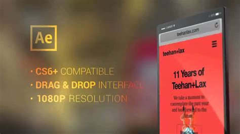 Amazing after effects templates with professional designs. Glass App Mobile After Effects Template - YouTube