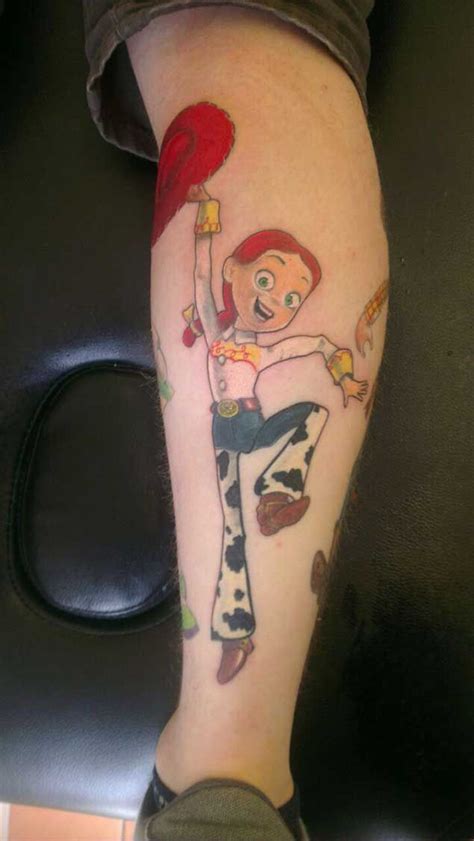 Cowgirl Toy Story Tattoo Couple Tattoos Girl Tattoos Tattoos For Women V Tattoo Paw Print