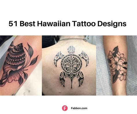 Stunning Hawaiian Tattoo Designs For Women Fabbon