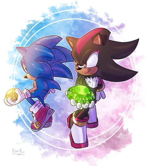 Shadow And Sonic Shadow The Hedgehog Wallpaper 44468098 Fanpop