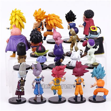Encuentra las mejores figuras de dragon ball al mejor precio: Goku Vegeta Personajes Dragon Ball Colección Set X20 ...