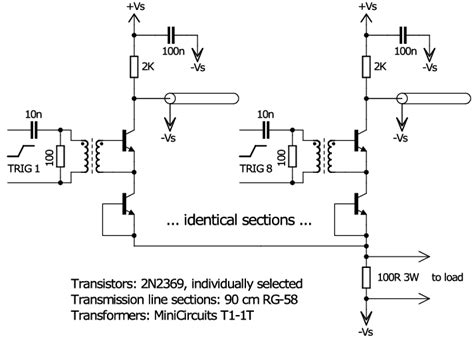 Circuit Diagram Of The Pulse Generator Circuit Download Scientific