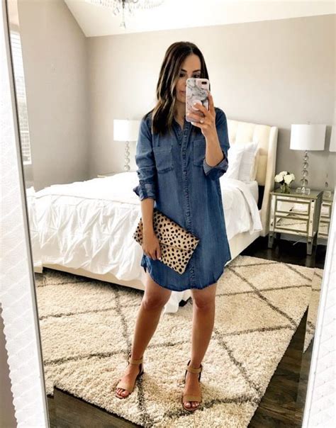 25 simple ways to wear a shirt dress outfits ideas just the design ng