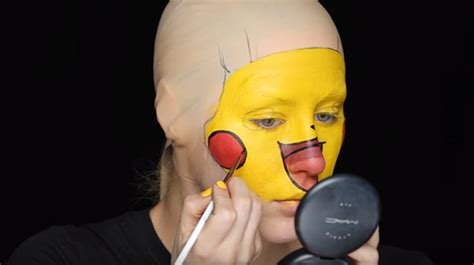 Makeup For Pikachu Costume Mugeek Vidalondon