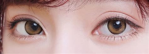 Color Soft Contact Lenses Moistening Eyes Brown
