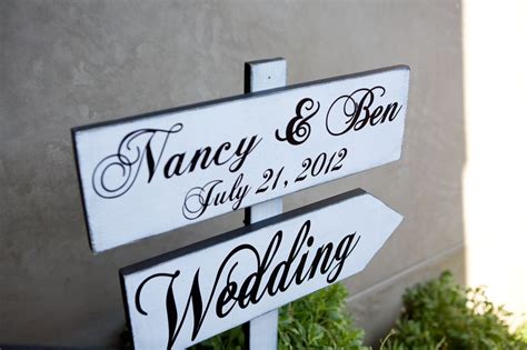 Directional Sign Wedding Wedding Direction Signs Wedding Signs