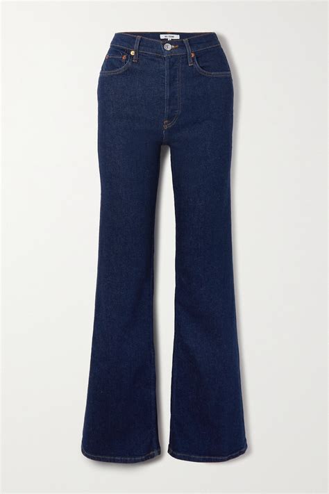 Redone 70s High Rise Straight Leg Jeans Endource