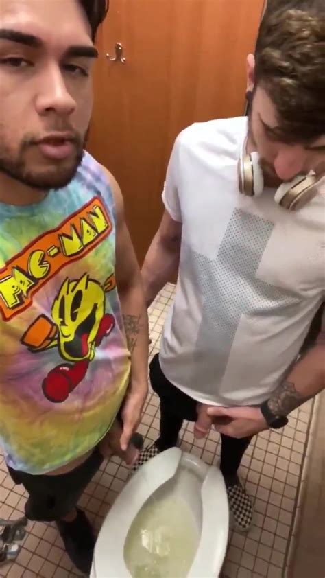 Two Guys Sharing A Piss Thisvid Com