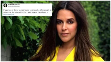 Neha Dhupia Gets Trolled By Netizens For Defending A Girl Cheating With
