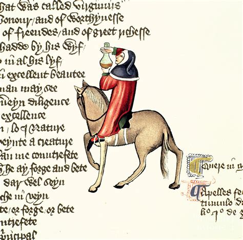 The Physician Detail From The Canterbury Tales By Geoffrey Chaucer