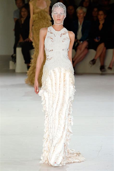 Alexander Mcqueen Spring 2012 Dresses And Reception Frocks