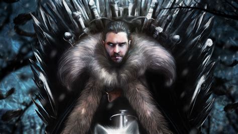 Jon Snow Game Of Thrones Season 8 Artwork Hd Tv Shows 4k Wallpapers