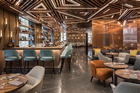 Modern kitchens deserve the innovative and unique ceiling design and this one of the perfect idea for it. AI Restaurant: Gatserelia Design in 2020 | Ceiling design ...