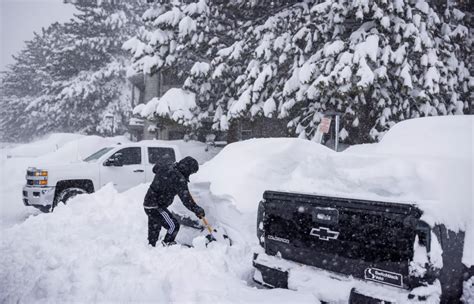Mammoth Lakes Shot Past Average Seasonal Snowfall On Track For Record
