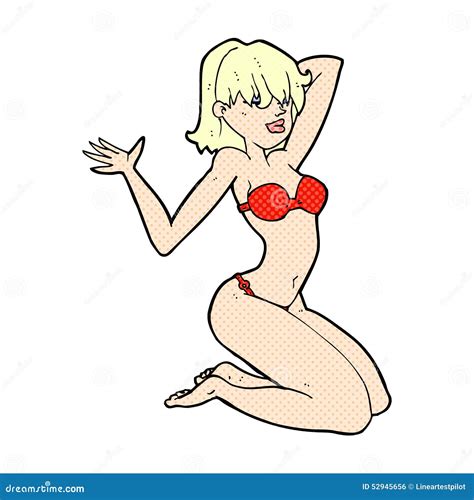 Sexy Bikini Babe Cartoon Stock Illustrations Sexy Bikini Babe Cartoon Stock Illustrations