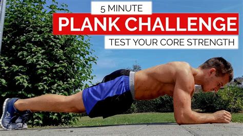5 Minute Plank Challenge Test Your Core Strength Youtube