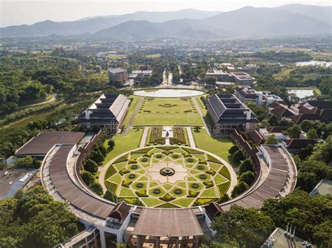 Aerial View Of Mae Fah Luang University The Most Beautiful Public