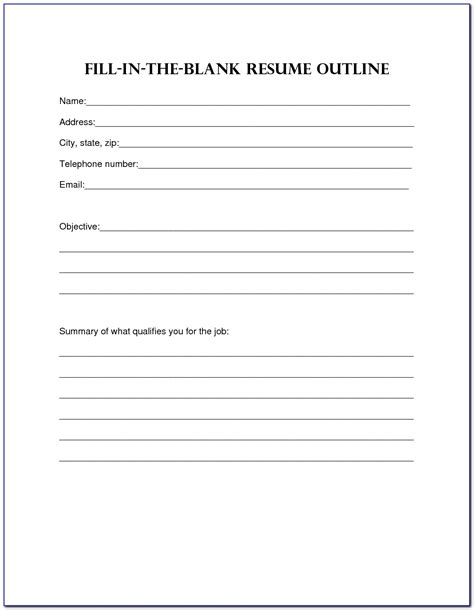Mileage log compliant concept template. Blank Resume To Fill Out Blank Invoice Templates Printable ...