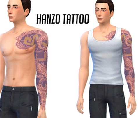 Kyimu Tribal Tattoo For Your Male Sims Hope Mmfinds Tribal Tattoos Sims