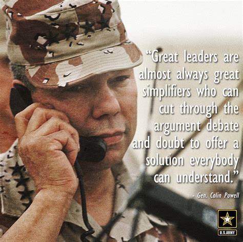 colin powell on leadership school leadership leadership quotes visual management train the