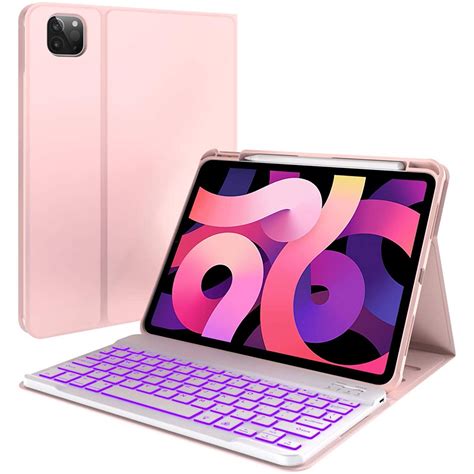 But, here i am right now with an ipad air in front of me that is so much like my 2018 ipad pro that i can barely even tell the difference. iPad Air 4 Case with Keyboard - 7 Color Backlit Detachable ...