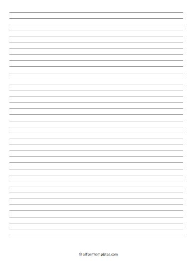 Cursive Lined Paper Pdf 14 Lined Paper Templates In Pdf Free Premium