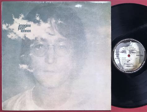 Nostalgipalatset Beatles John Lennon Imagine Uk Orig Lp 1971 Rare