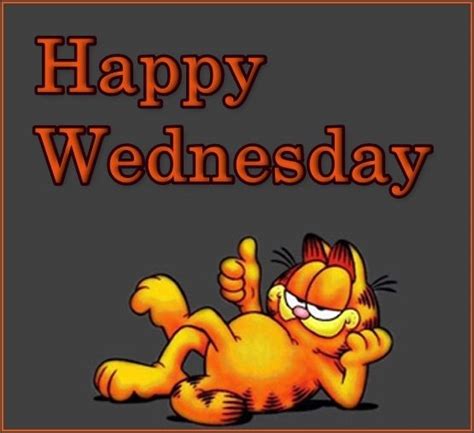 Happy Wednesday Quotes Quote Cartoons Garfield Wednesday Hump Day