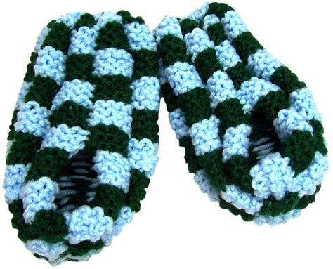 Knots Indeed Puffy Knit Slippers