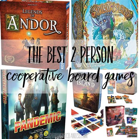 The Best 2 Player Cooperative Board Games Explore More Clean Less