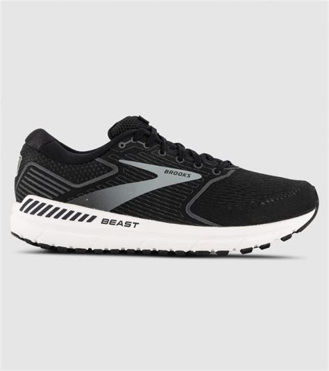 Brooks Beast 20 4e Mens Black Ebony Grey The Athletes Foot