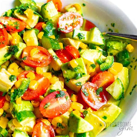 Avocado Corn Salad Recipe Minutes Story Telling Co