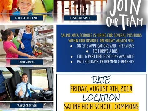 Saline Area Schools Job Fair The Saline Post