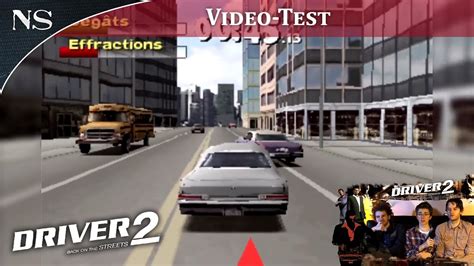 Driver 2 Back On The Streets Vidéo Test Ps1 Nayshow Youtube