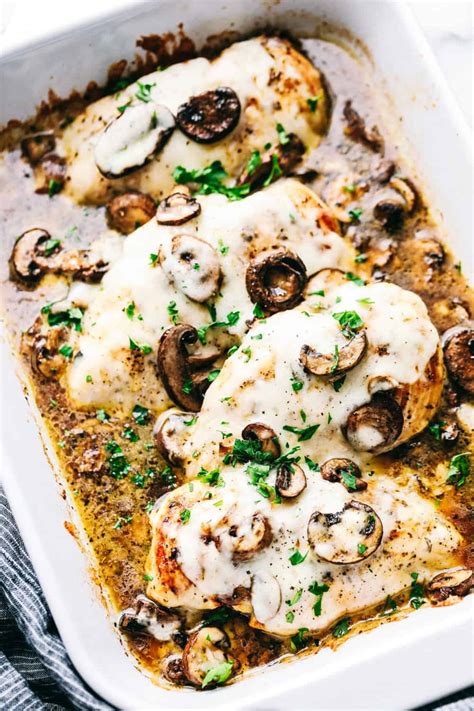 As a diabetic, it's important to make sure you eat healthy meals that don't cause your blood sugar to spike. Easy Baked Cheesy Mushroom Chicken - The Recipe Critic ...