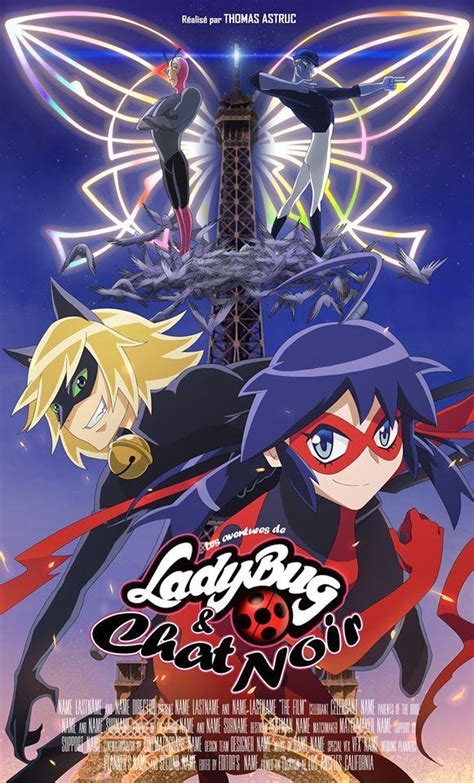 Poster Design Based On Original Designs By Toei Miraculous Ladybug