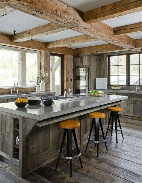 Modern Rustic Cottage Kitchen Design Pinterest Rustic Modern